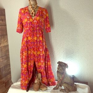 Boho maxi dress